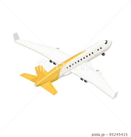 Airplane Isometric Illustration 95245415