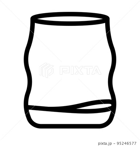 red wine glass line icon vector illustration red wine glass line icon vector illustration 95246577