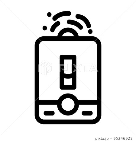 humidifer air line icon vector illustration 95246925