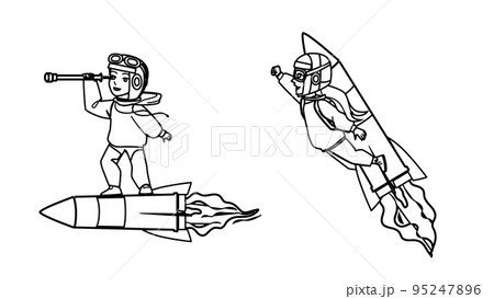 imagination kid vector 95247896