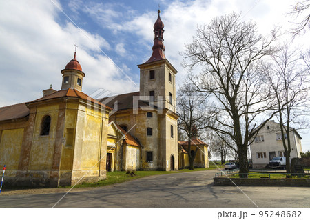Church of Virgin Mary of Srrows, Marianske Radcice, Czech Republic Church of Virgin Mary of Srrows, Marianske Radcice, Czech Republic 95248682