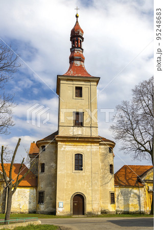 Church of Virgin Mary of Srrows, Marianske Radcice, Czech Republic Church of Virgin Mary of Srrows, Marianske Radcice, Czech Republic 95248683