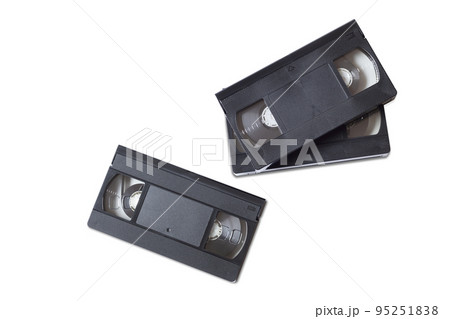 ビデオテープ、VHS【透過】 95251838