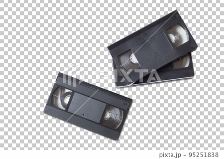 ビデオテープ、VHS【透過】 95251838