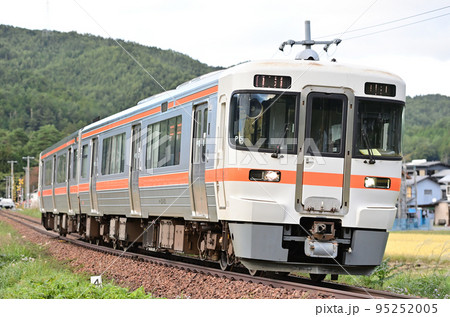 高山本線　飛騨一ノ宮ー久々野　JR東海　キハ25系　P5編成（美濃太田） 95252005