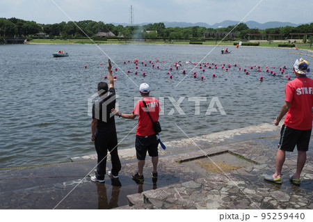トライアスロン大会 95259440