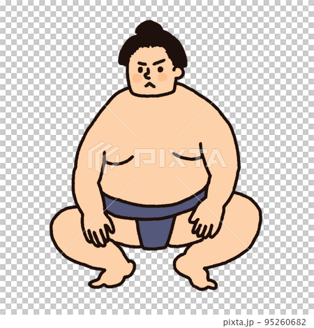力士のイラスト 95260682