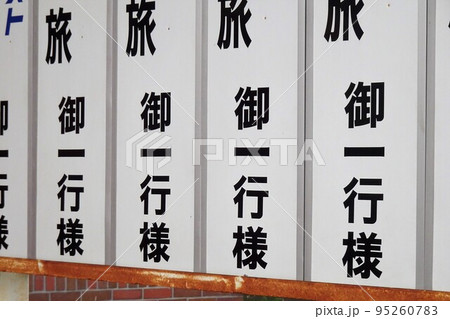 旅行ビジネスのイメージ 観光施設の看板 旅行ビジネスのイメージ 観光施設の看板 95260783