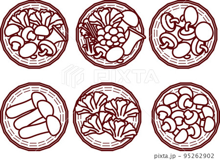 きのこ籠入り上L 95262902