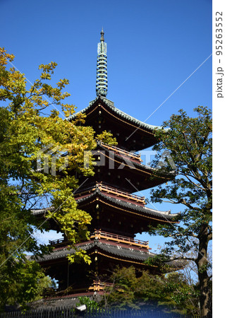 上野東照宮の五重塔 95263552