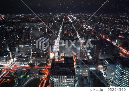 札幌の夜景（JRタワー展望室T38から） 95264540