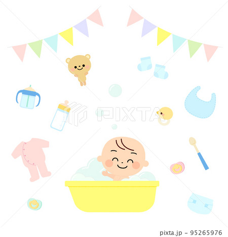赤ちゃんの子育てアイテムセット 95265976