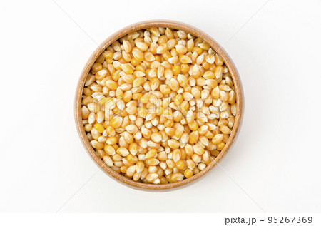 ポップコーンの種　乾燥トウモロコシ 95267369
