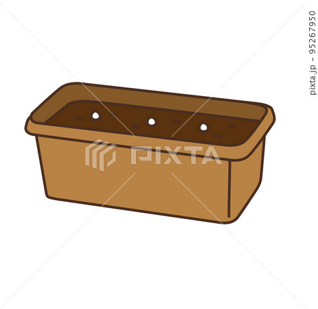 農作業　作業　道具　工具　イラスト　プランター 95267950