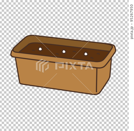 農作業　作業　道具　工具　イラスト　プランター 95267950