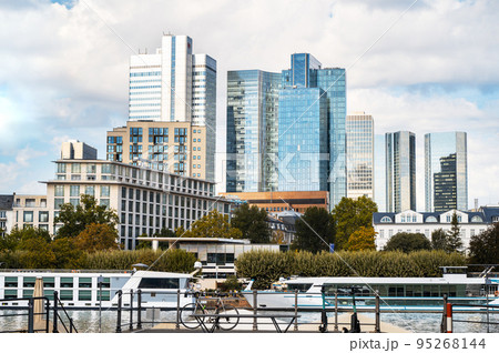 Cityscape of Frankfurt downtown, Germany 95268144