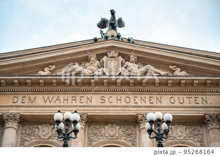 View of the Alte Oper in Frankfurt downtown, Germany View of the Alte Oper in Frankfurt downtown, Germany 95268164