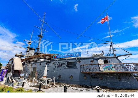 神奈川県　横須賀市　三笠公園にある記念艦三笠 95268544