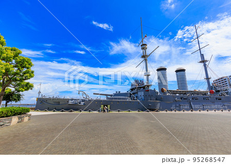 神奈川県　横須賀市　三笠公園にある記念艦三笠 95268547