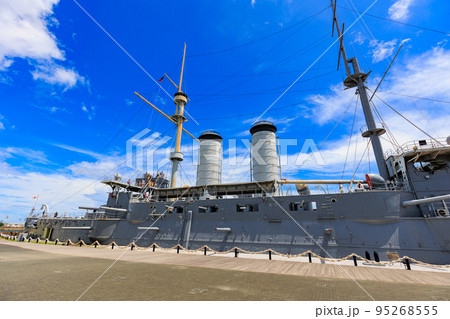神奈川県　横須賀市　三笠公園にある記念艦三笠 95268555