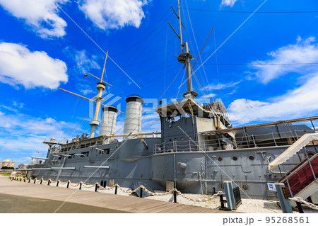 神奈川県 横須賀市 三笠公園にある記念艦三笠 神奈川県 横須賀市 三笠公園にある記念艦三笠 95268561