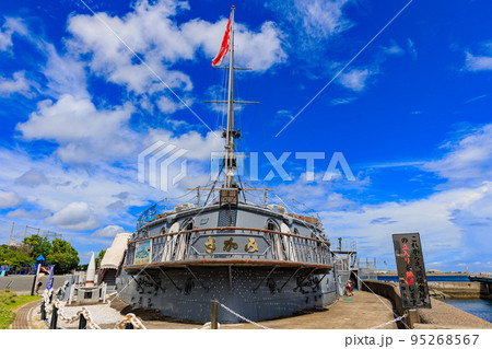 神奈川県　横須賀市　三笠公園にある記念艦三笠 95268567