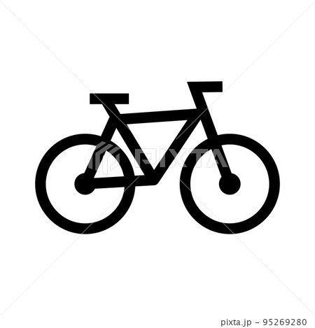 自転車やレンタサイクル サイクリング 駐輪場の案内 ベクター のイラスト素材