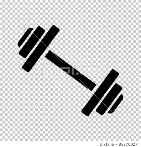 dumbbell icon. workout icon. vector. 95270827