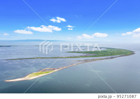 野付半島と国後島(北海道別海町) 野付半島と国後島(北海道別海町) 95271087
