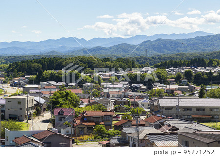 田舎の町並み 95271252