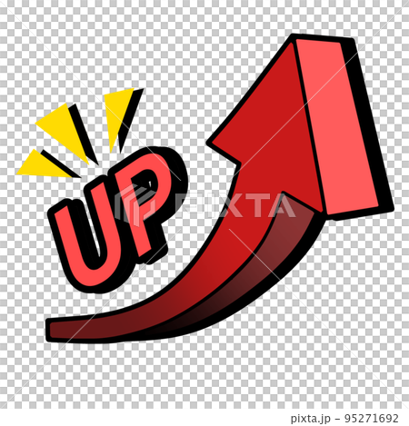UP arrow 95271692