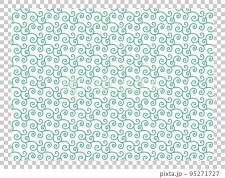 唐草模様 地図絵 時代物