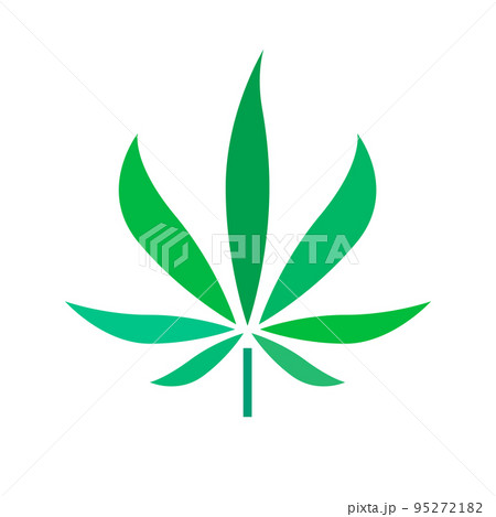 医療用大麻。大麻の草。ベクター。 医療用大麻。大麻の草。ベクター。 95272182