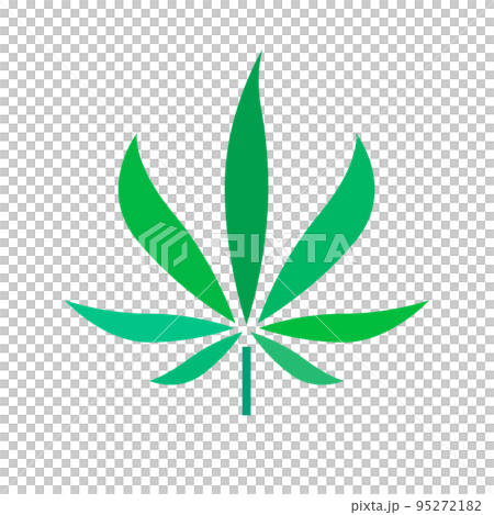 医療用大麻。大麻の草。ベクター。 医療用大麻。大麻の草。ベクター。 95272182