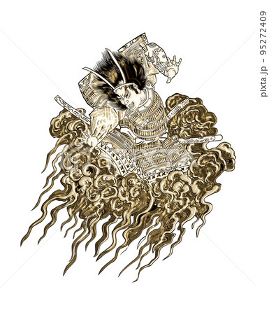 雲にのる歌舞伎役者 その2 ゴールドバージョン 雲にのる歌舞伎役者 その2 ゴールドバージョン 95272409