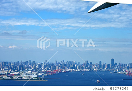 空撮　東京　お台場 95273245