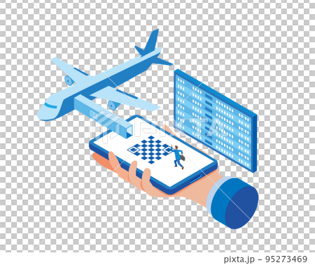 在智能手機上辦理登機手續 95273469