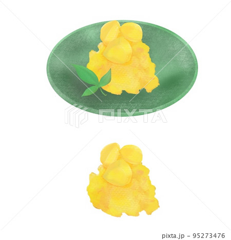 おせち料理　口取り　一の重　栗きんとん 95273476