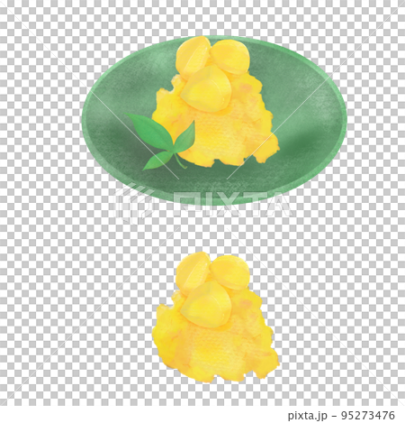 おせち料理　口取り　一の重　栗きんとん 95273476