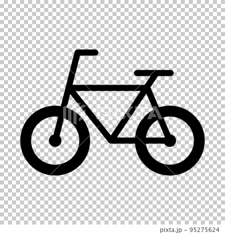 Fat bike or mountain bike bicycle icon. vector. 95275624