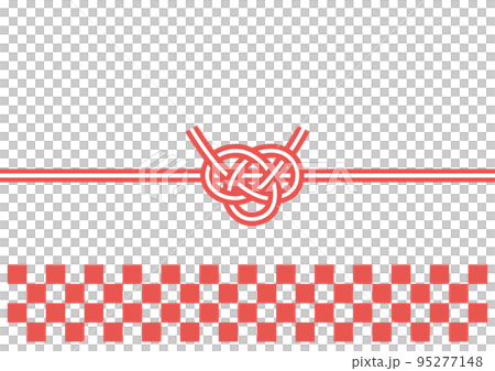 可愛的日式水引框架材料 95277148