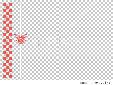 可愛的日式水引框架材料 95277175