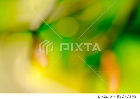 Green nature bokeh glitter defocused lights abstract background. 95277348