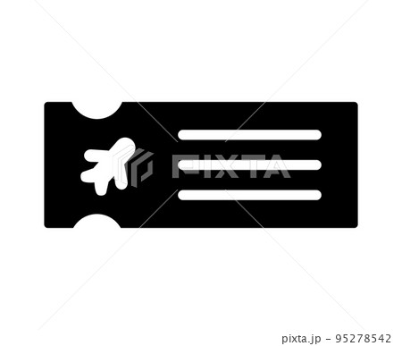 飛行機のチケット。搭乗券。海外旅行のツアーチケット。ベクター。 飛行機のチケット。搭乗券。海外旅行のツアーチケット。ベクター。 95278542