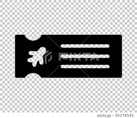 飛行機のチケット。搭乗券。海外旅行のツアーチケット。ベクター。 飛行機のチケット。搭乗券。海外旅行のツアーチケット。ベクター。 95278542