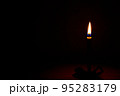 蝋燭/炎/素材 95283179