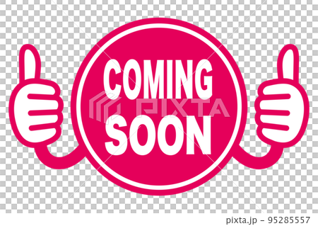 COMING SOON:英語のPOPアイコン(カミングスーン) COMING SOON:英語のPOPアイコン(カミングスーン) 95285557