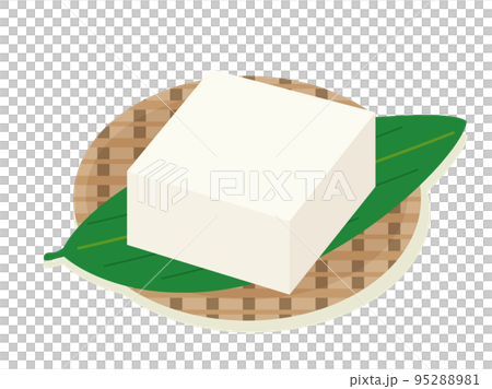 絲豆腐在濾鍋上的插圖 95288981