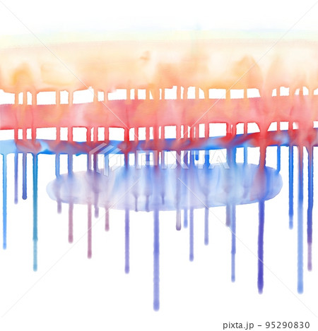 Watercolor background on paper. 95290830