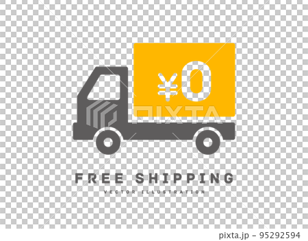 送料無料のアイコン FREE￥0 95292594